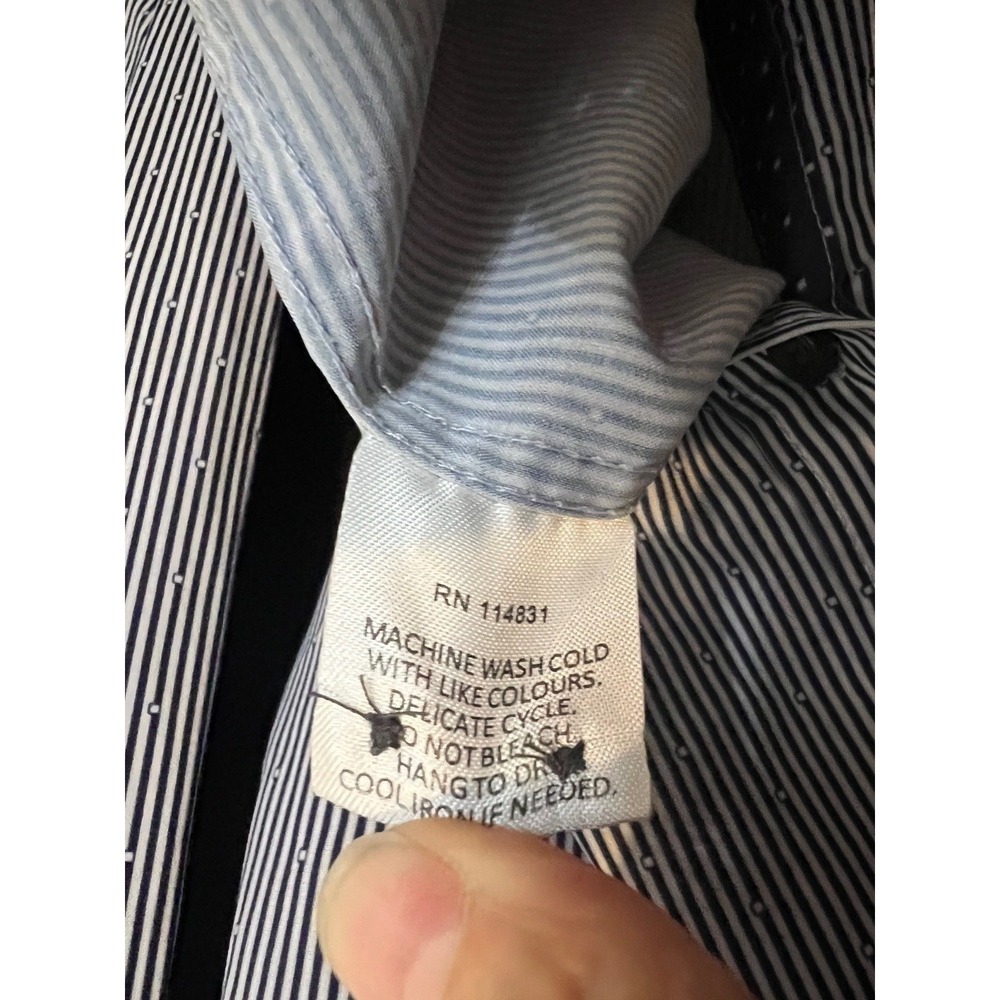Men's Consruct 4-Way Flex Moisture Wicking Wrinkle Free Button Down Dress‎ Shirt - Picture 7 of 7